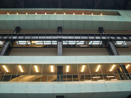LONDON, UK - CIRCA MARCH, 2009: The Turbine Hall which once housed the electricity generators of the...