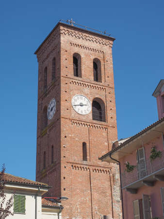 Church of Santa Maria di Pulcherada in San Mauro, Italyの写真素材