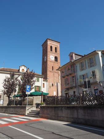 SAN MAURO, ITALY - SEPTEMBER 21, 2015: View of the city centreのeditorial素材