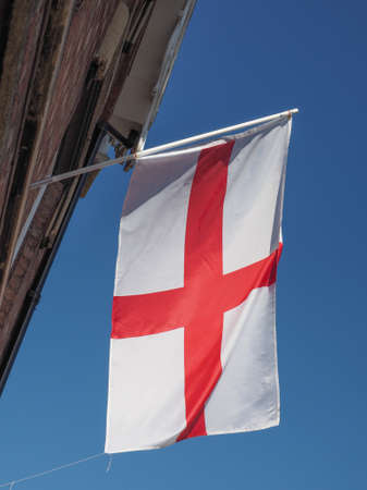 The english national flag of Englandの写真素材