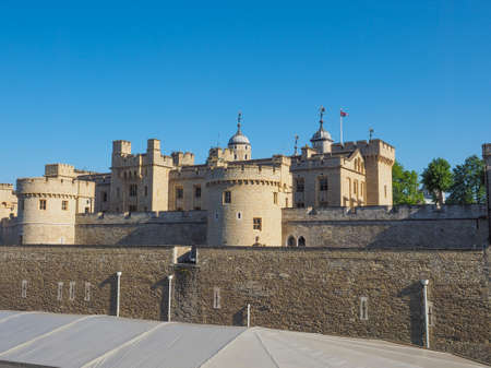 The Tower of London in London, UK