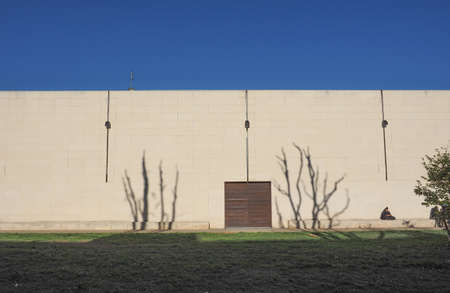 TURIN, ITALY - NOVEMBER 07, 2015: Sandretto Re Rebaudengo art gallery designed by architect Claudio Silvestrinのeditorial素材