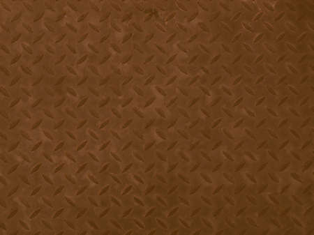 Vintage looking Diamond steel metal sheet useful as backgroundの写真素材