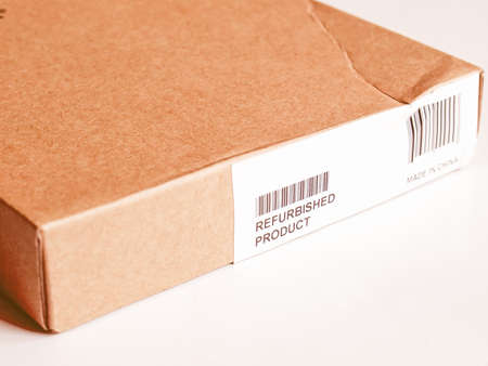 Refurbished product - small packet parcel for mail shipping vintage