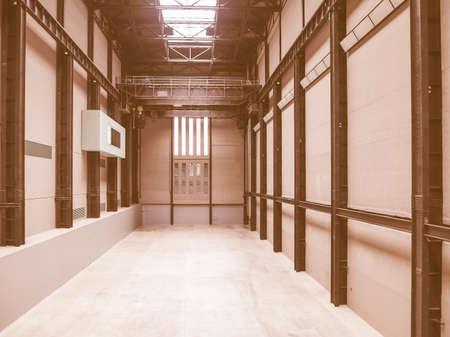 LONDON, UK - CIRCA JUNE, 2011: The Turbine Hall which once housed the electricity generators of the...
