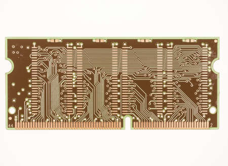 LONDON, UK - AUGUST 20, 2015: Personal Computer RAM meaning Random Access Memory vintage