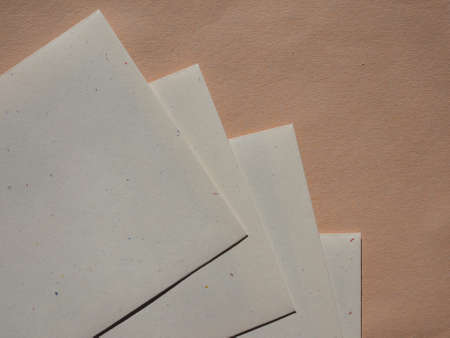 A letter envelope for mail postage shippingの写真素材