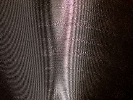 Detail of vintage 78 rpm music record isolated over white with copy spaceの写真素材