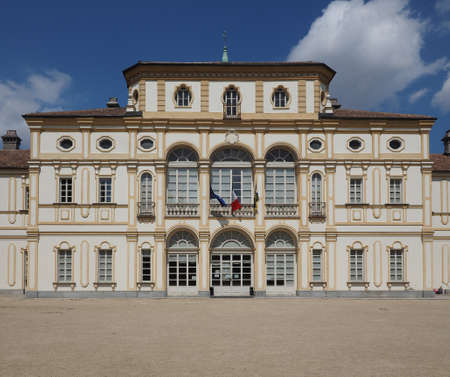TURIN, ITALY - CIRCA APRIL 2016: Villa La Tesoriera baroque palace from 18th century now houses the musical libraryのeditorial素材