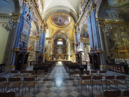 TURIN, ITALY - CIRCA MAY 2016: Chiesa di Santa Teresa churchのeditorial素材