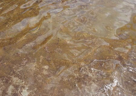 Water waves texture useful as a backgroundの写真素材