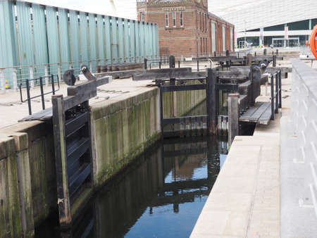 LIVERPOOL, UK - CIRCA JUNE 2016: The Museum of Liverpool designed by Danish architects 3XN at Pier Head part of Liverpool Maritime Mercantile Cityのeditorial素材