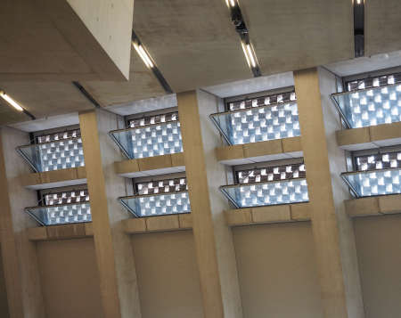 LONDON, UK - CIRCA JUNE 2016: The Switch House at Tate Modern art gallery in South Bank power...