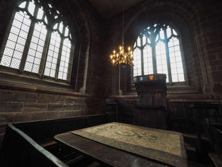 CHESTER, UK - CIRCA JUNE 2016: Chester Anglican Cathedral churchのeditorial素材