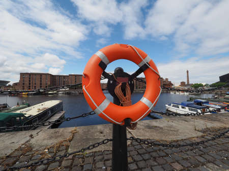 LIVERPOOL, UK - CIRCA JUNE 2016: The Albert Dock complex of dock buildings and warehousesのeditorial素材