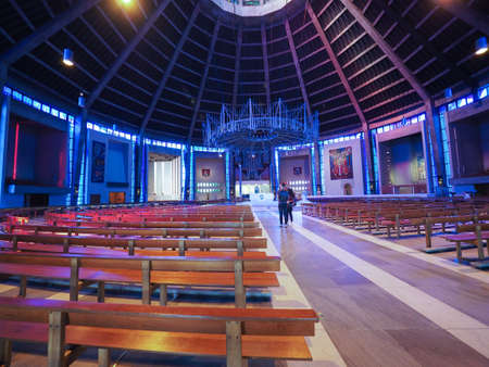 LIVERPOOL, UK - CIRCA JUNE 2016: Liverpool Metropolitan Cathedral aka Metropolitan Cathedral of...