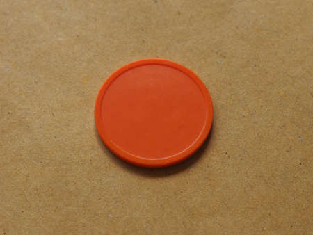 Plastic token money used to buy food and drink during event or festival