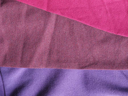 Purple fabric texture useful as a background - Three different shades of colour