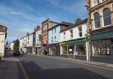 SALISBURY, UK - CIRCA SEPTEMBER 2016: View of the city of Salisburyのeditorial素材