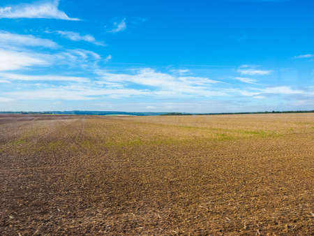 HDR English country panorama around Salisbury in England, UK