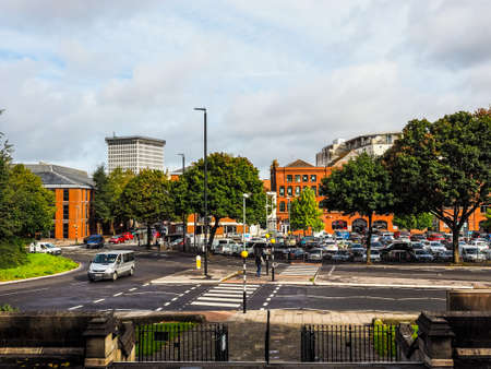 BRISTOL, UK - CIRCA SEPTEMBER 2016: HDR View of the city of Bristolのeditorial素材