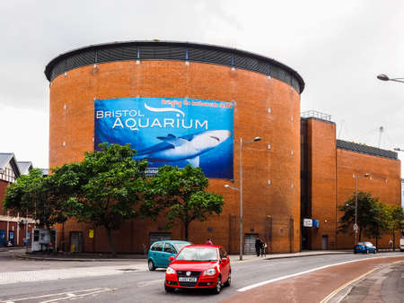 BRISTOL, UK - CIRCA SEPTEMBER 2016: HDR Bristol Aquariumのeditorial素材