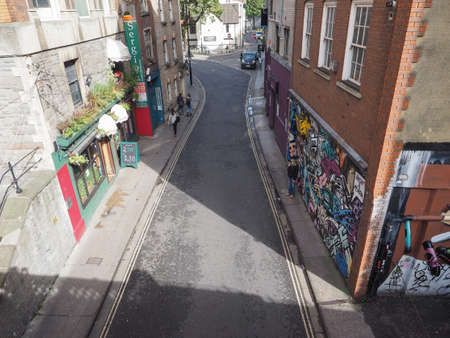 BRISTOL, UK - CIRCA SEPTEMBER 2016: View of the city of Bristolのeditorial素材