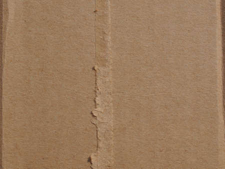 Brown corrugated cardboard texture useful as a backgroundの写真素材