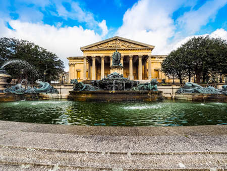 HDR The Victoria Rooms (aka Vic Rooms) University of Bristol music department in Clifton in Bristol, UKのeditorial素材