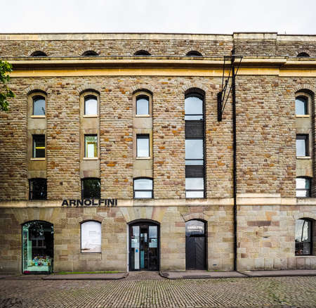 BRISTOL, UK - CIRCA SEPTEMBER 2016: HDR Arnolfini Centre for Contemporary Artsのeditorial素材