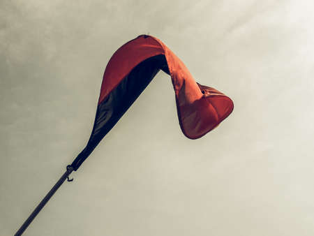 Vintage looking Flag of Aosta Valley aka Valle d Aosta in Italyの写真素材