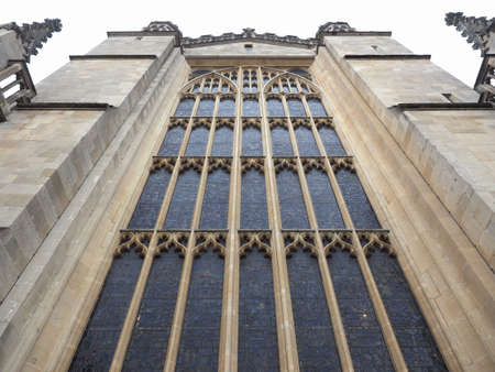 BATH, UK - CIRCA SEPTEMBER 2016: The Abbey Church of Saint Peter and Saint Paul (aka Bath Abbey)のeditorial素材