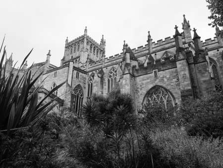 BRISTOL, UK - CIRCA SEPTEMBER 2016: Bristol Cathedral (formally the Cathedral Church of the Holy and...