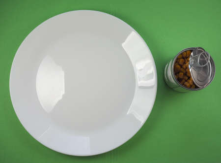 maize corn food in a tin canの写真素材