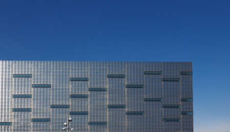 TURIN, ITALY - CIRCA MARCH 2017: Pala Alpitour music arena (formerly known as Pala Isozaki or Pala Olimpico)のeditorial素材