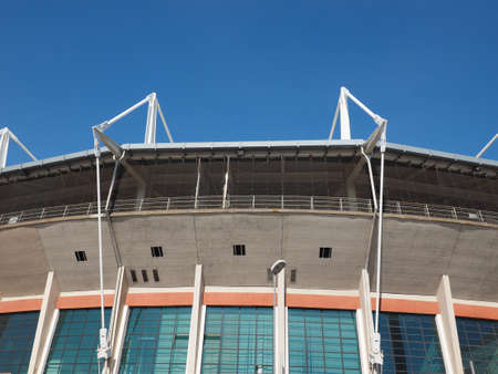 TURIN, ITALY - CIRCA MARCH 2017: Stadio Comunale Olimpico aka Filadelfia stadiumのeditorial素材
