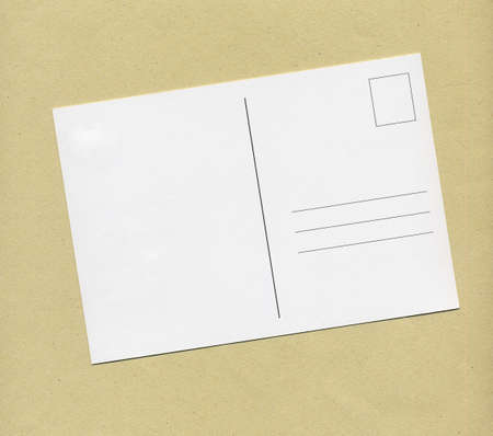 blank postcard useful as a background with copy space