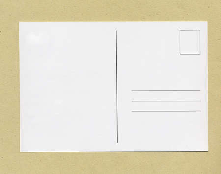 blank postcard useful as a background with copy spaceの写真素材