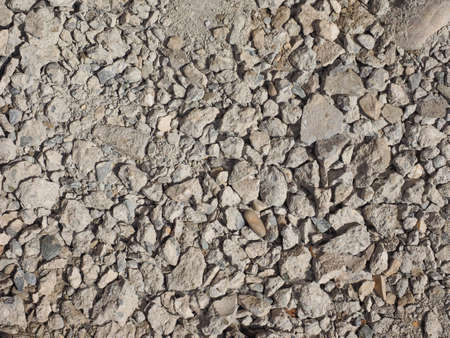Concrete debris rubble from building demolition useful as background
