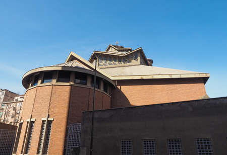 Chiesa di Santa Teresa (meaning St Theresa church) in Turin, Italyのeditorial素材