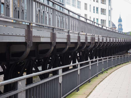 HAMBURG, GERMANY - CIRCA MAY 2017: S-Bahn (S-Train) rapid transit systemのeditorial素材