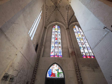 LUEBECK, GERMANY - CIRCA MAY 2017: St Marien (St Mary) churchのeditorial素材