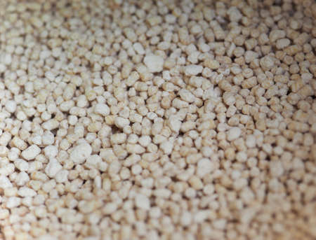 Soy lecithin powder emulsifier used as food supplementの写真素材