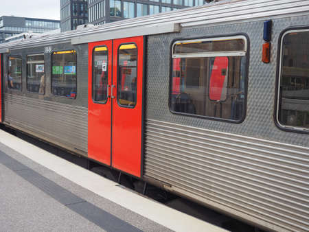 HAMBURG, GERMANY - CIRCA MAY 2017: S-Bahn (S-Train) rapid transit systemのeditorial素材