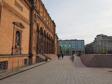HAMBURG, GERMANY - CIRCA MAY 2017: Hamburg Kunsthalle art museumのeditorial素材