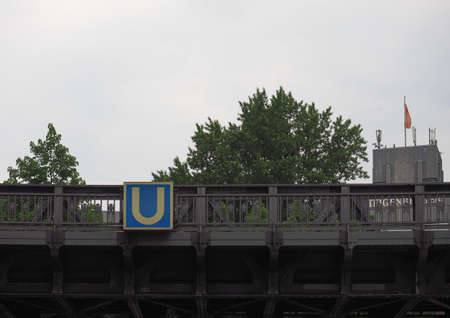 HAMBURG, GERMANY - CIRCA MAY 2017: S-Bahn (S-Train) rapid transit systemのeditorial素材