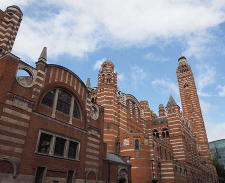 Westminster Cathedral catholic church in London, UK
