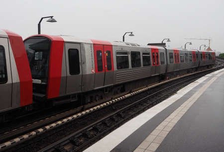 HAMBURG, GERMANY - CIRCA MAY 2017: S-Bahn (S-Train) rapid transit system
