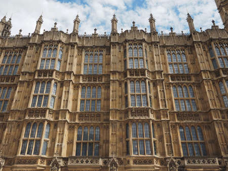 LONDON, UK - CIRCA JUNE 2017: Houses of Parliament aka Westminster Palace