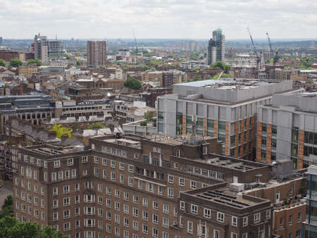 LONDON, UK - CIRCA JUNE 2017: View of the city skylineのeditorial素材